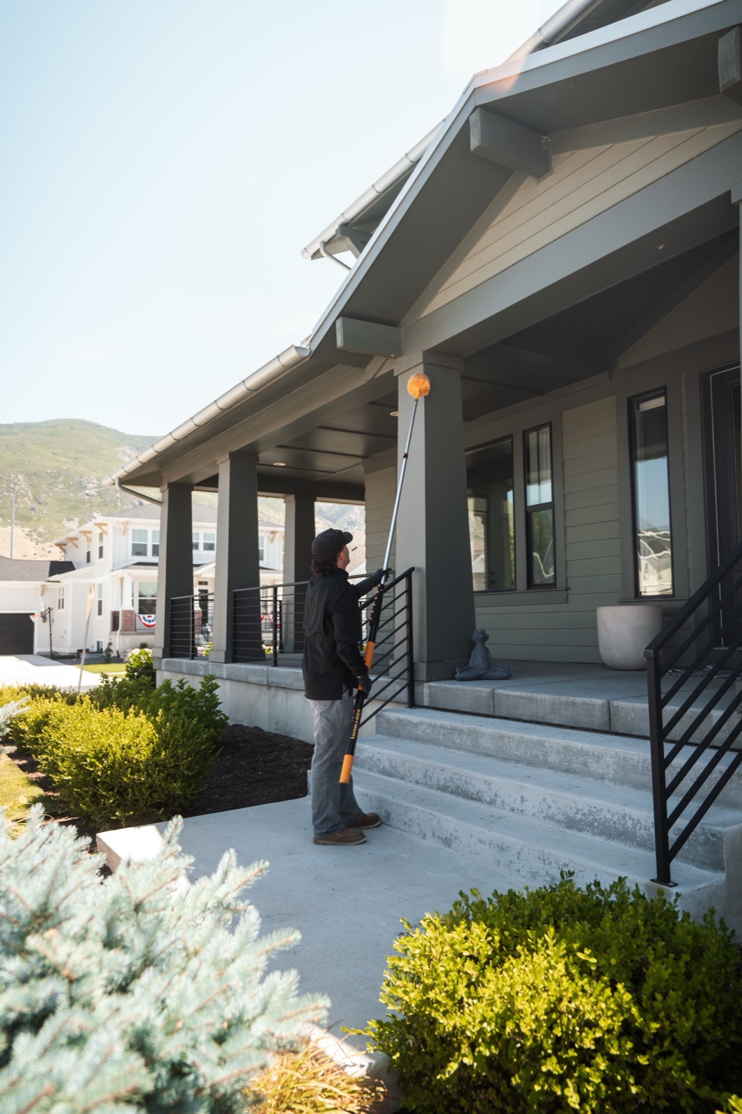 Green Gator box elder bug control technician